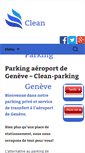 Mobile Screenshot of clean-parking.com